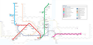 İstanbul metro ağı haritası